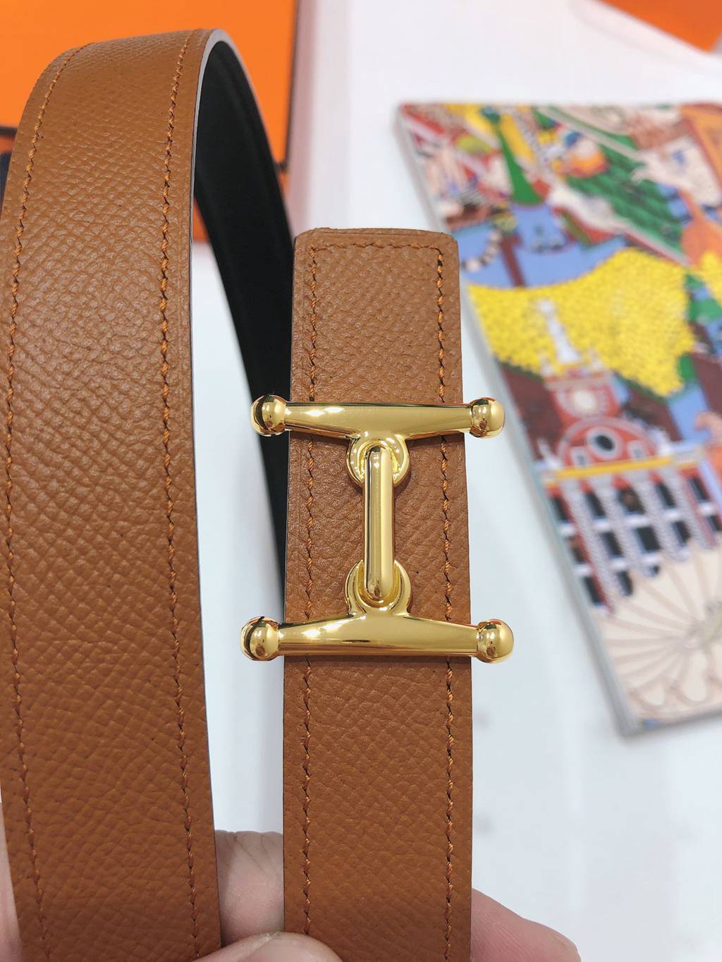 H**mes belts 24mm